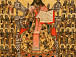 Икона «Спас Великий Архиерей с предстоящими и припадающими святыми». Вторая половина XVIII в.